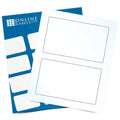 Clear Gloss Laser Labels, 100 Sheets H1995
