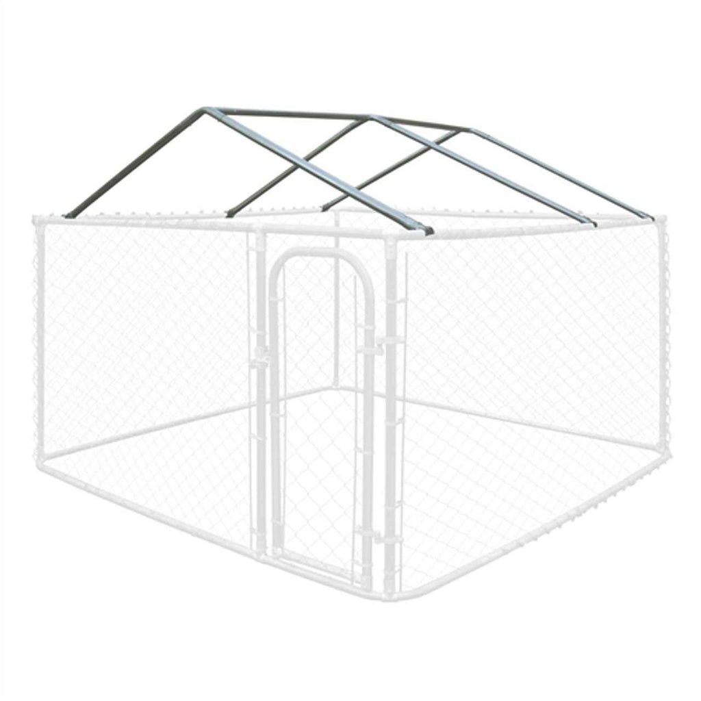 7.5 x 7.5 ft. Steel Chain Link Dog Kennel K7884