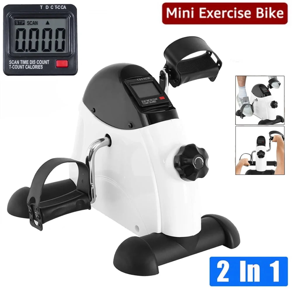 Mini Exercise Bike Pedal Exerciser with LCD Screen N56983