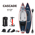 Inflatable Kayak with Carry Bag, Paddle, Fin, Pump & Safety Harness J74355