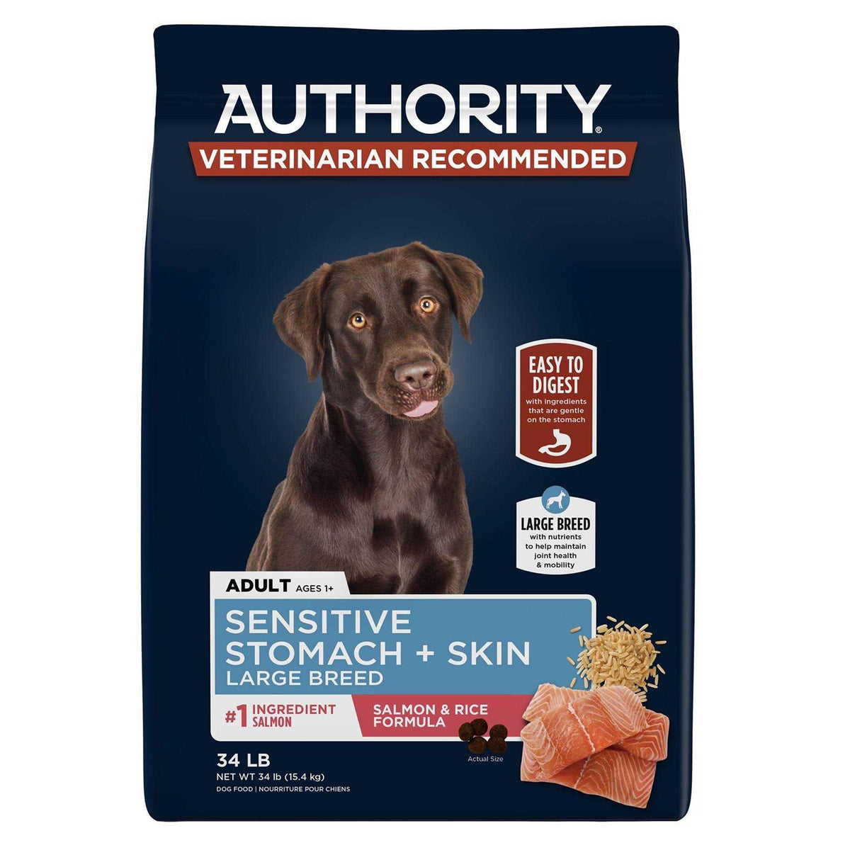 Sensitive Stomach and Skin Large Breed Dry Dog Food K404550