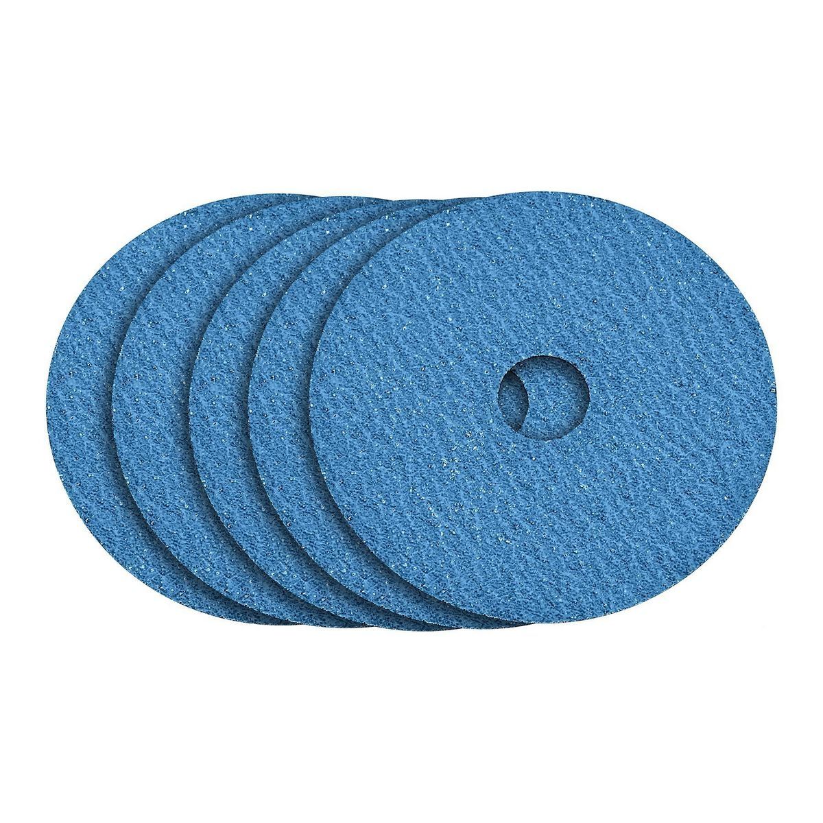 4-1/2 in. 60-Grit Ceramic Fiber Discs, 5-Pack Y83774
