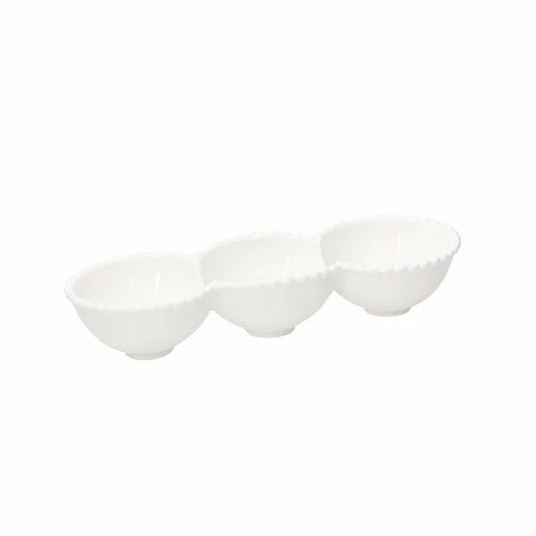 Pearl 3 Comp. Appetizer Serving Tray C4374