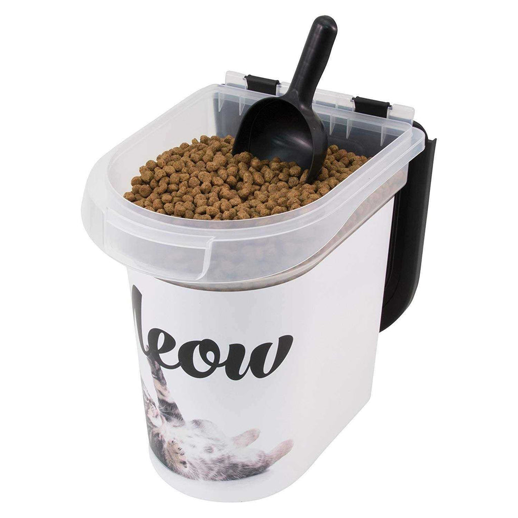 15 lbs Plastic Food Bin with Scoop K17391