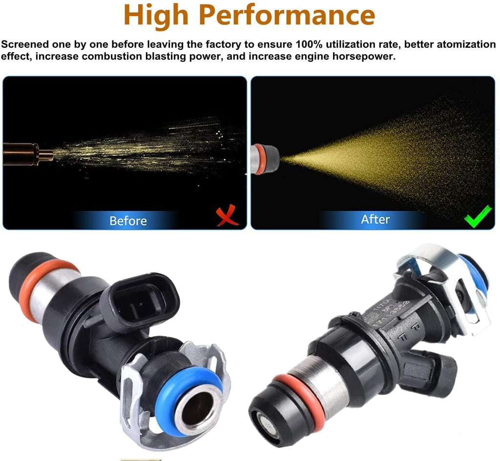Fuel Injectors 4.8L 5.3L 6.0L Pack of 2 Y8775