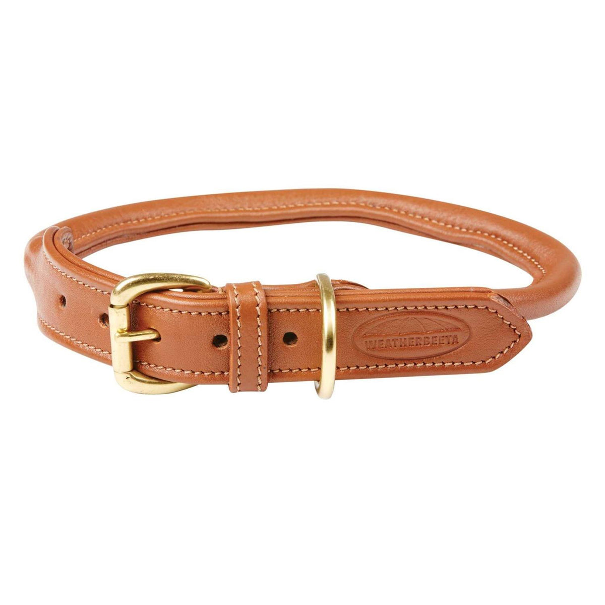 Rolled Leather Dog Collar S33837