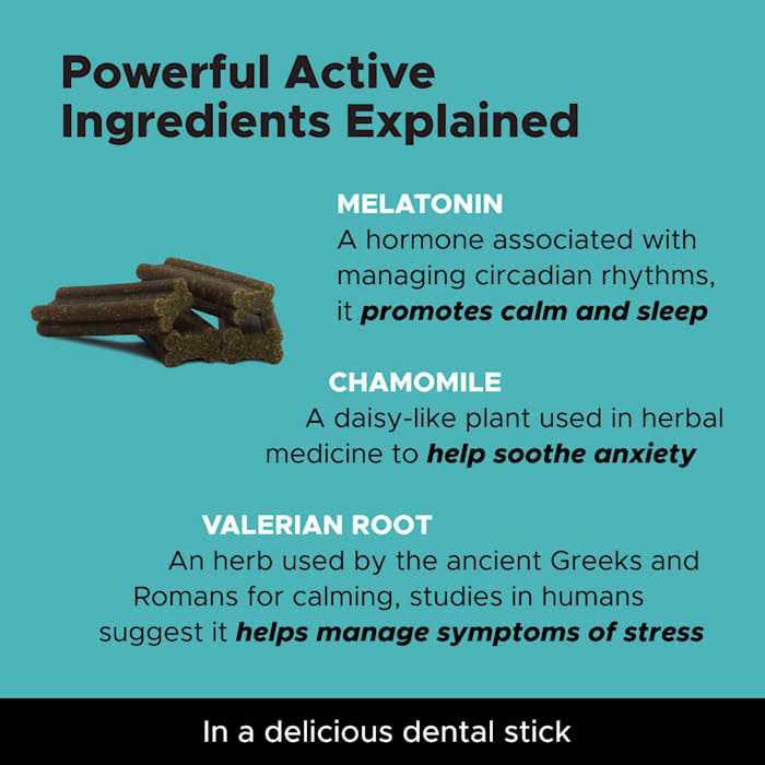 Hemp Calming Dental Treats for Dogs N6537
