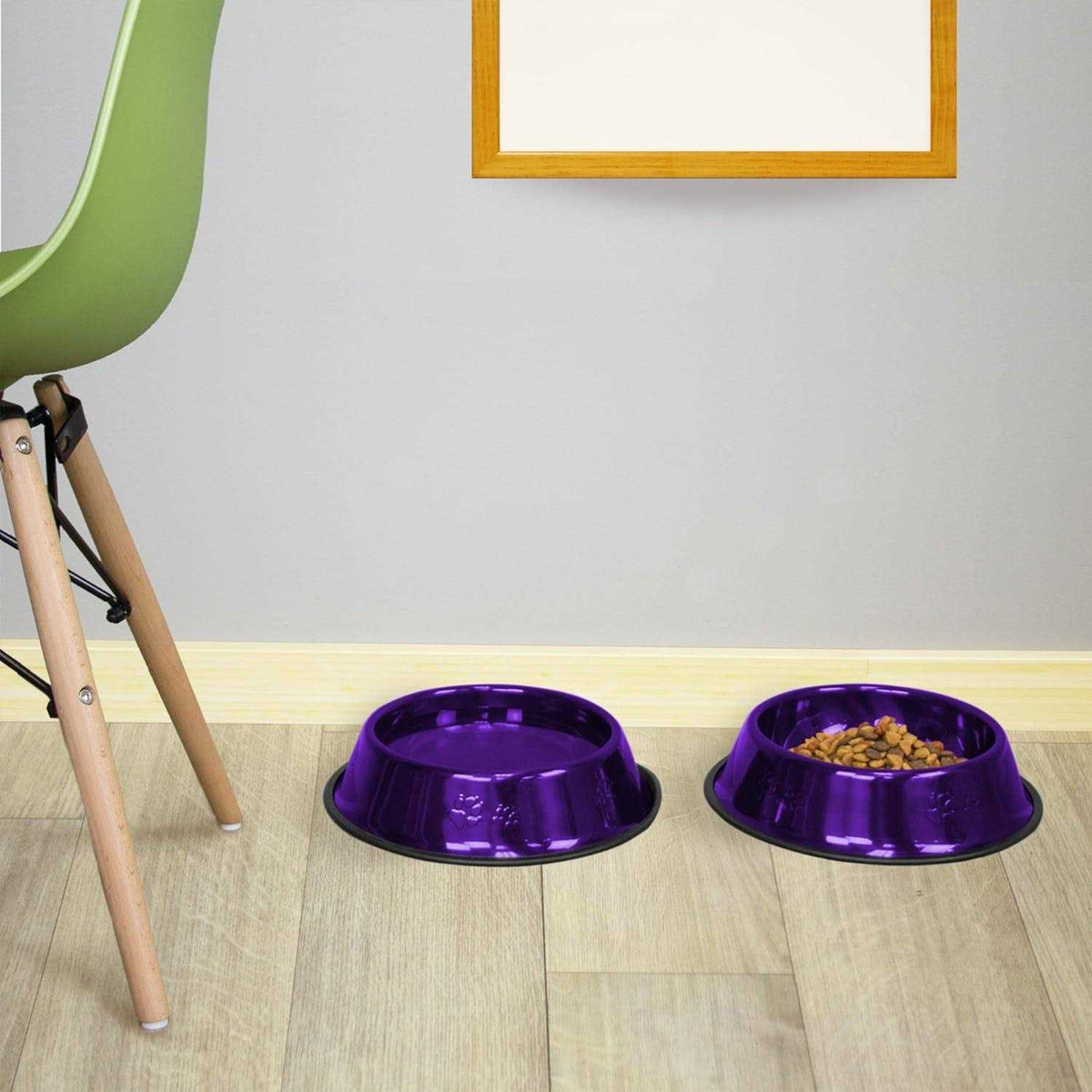 Dog Non-Tip Stainless Steel Bowl T688