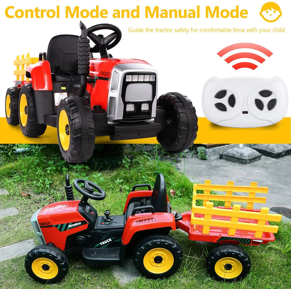 12V 7Ah Kids Electric Tractor with Remote Control H8866