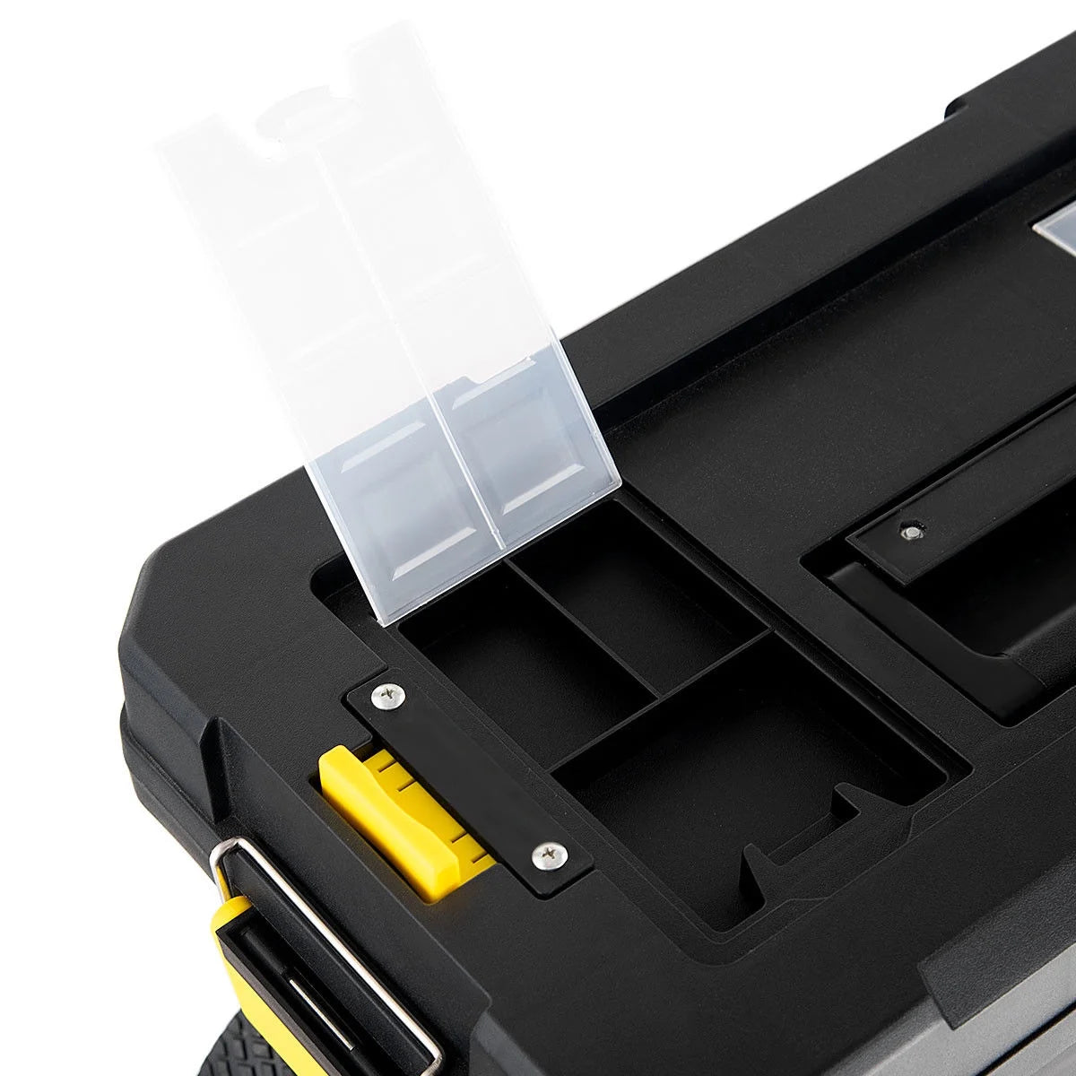 2-in-1 Rolling Tool Box Set Black B632