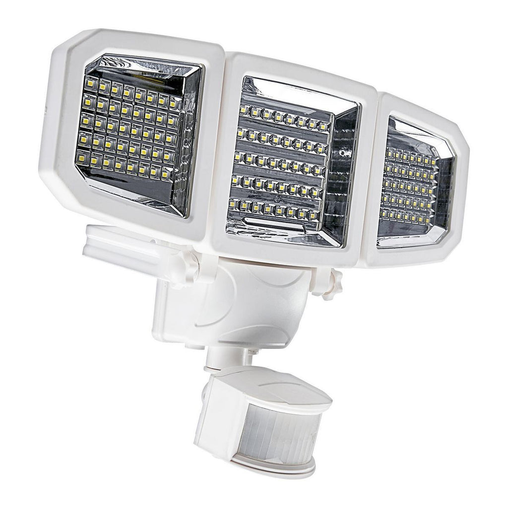 2850 Lumen Triple Head LED Solar Security Light L60789
