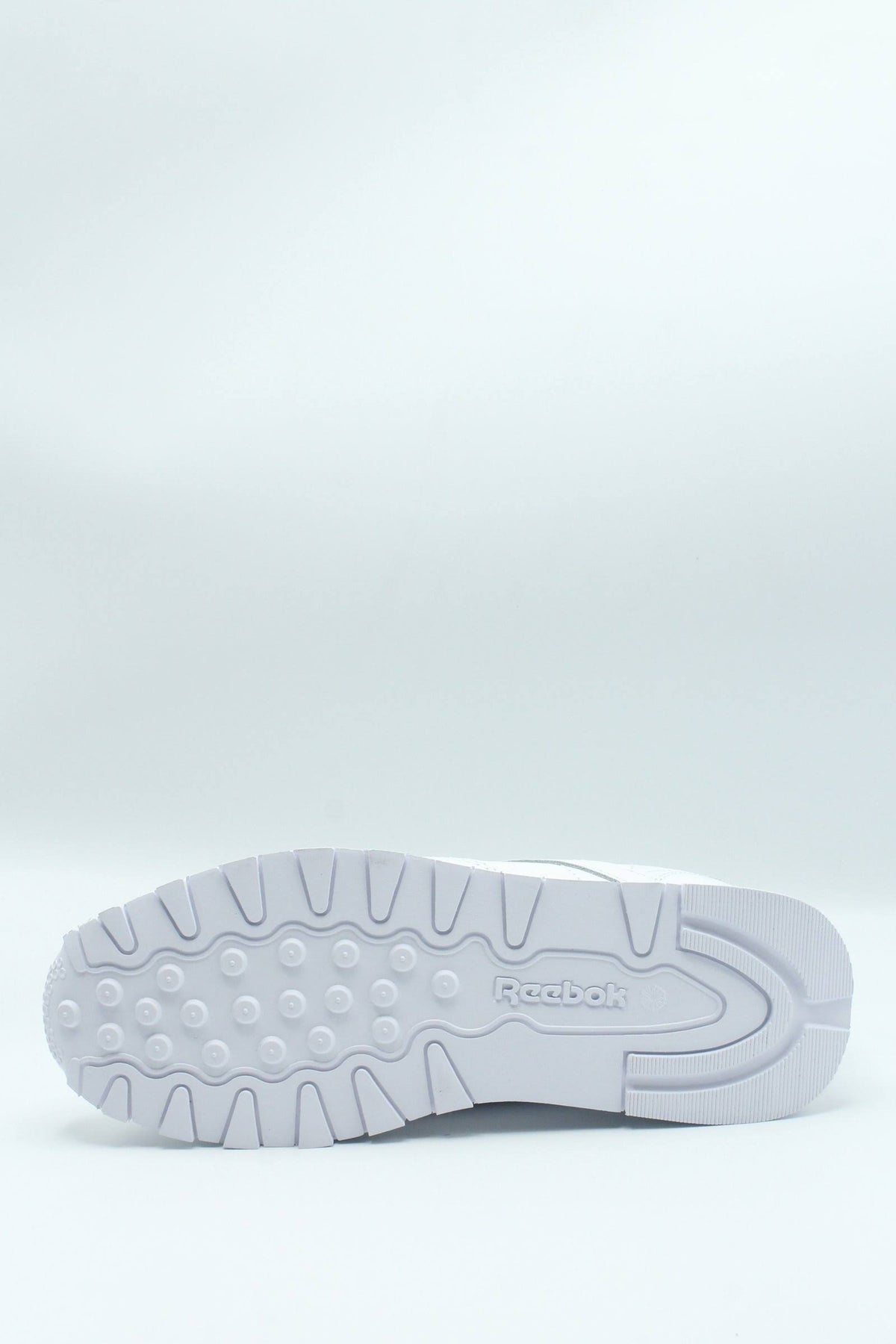 White Leather Trainers Q8218