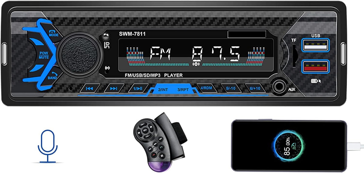 Single Din Bluetooth 7 inch Car Stereo Radio I8380