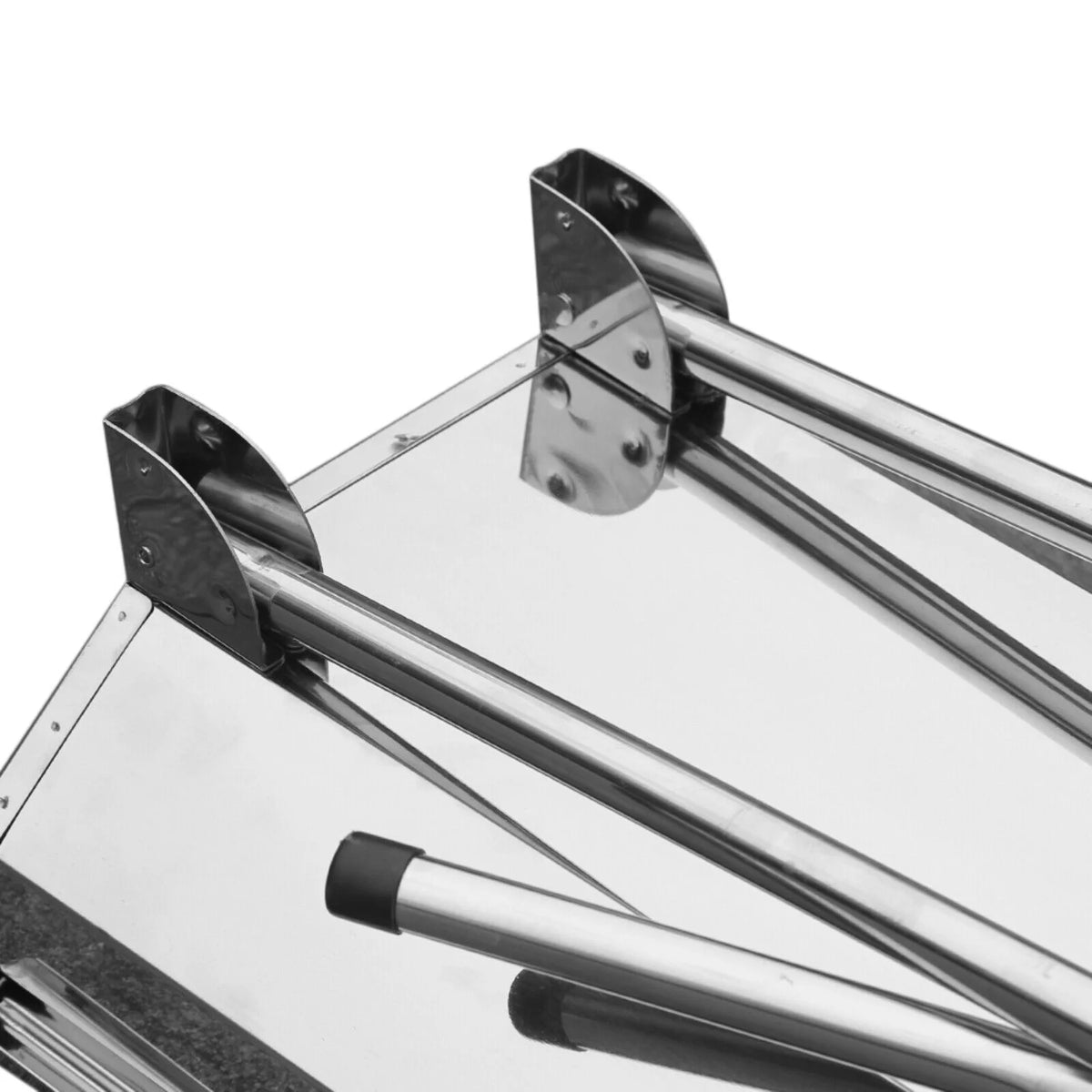 Charcoal Grill Stainless Steel BBQ Smoker Portable L41601