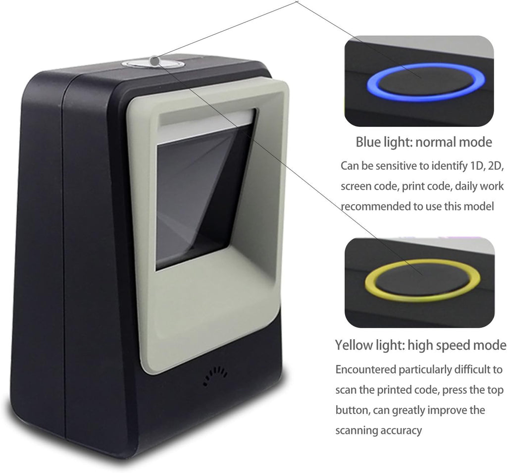 Hands-Free USB Barcode Scanner L19659