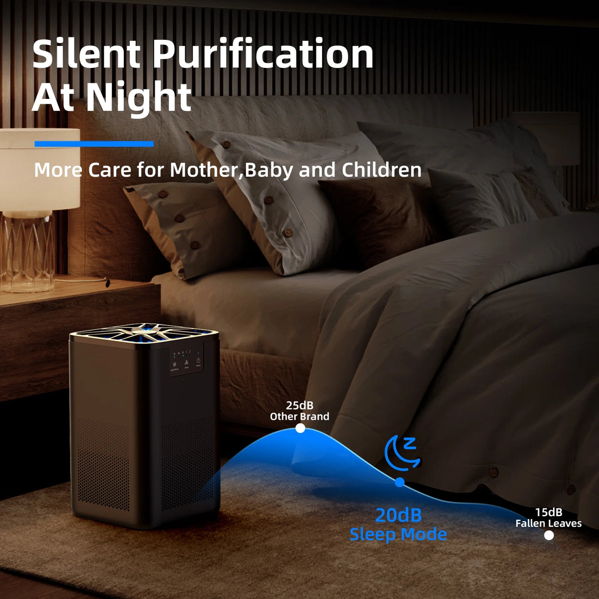 Black HEPA Air Purifier A92283
