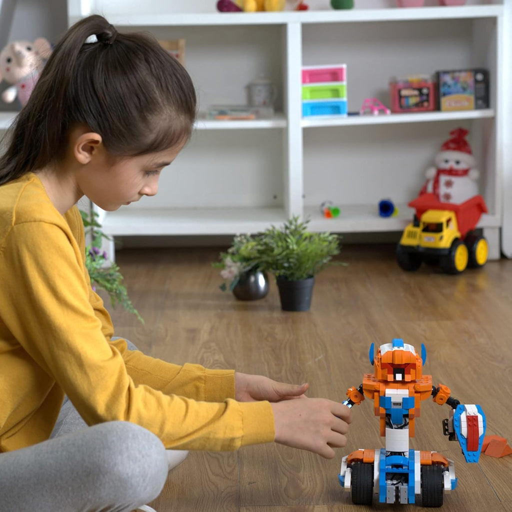 12-in-1 Coding Robot Stem Learning Toys Building Blocks D76774