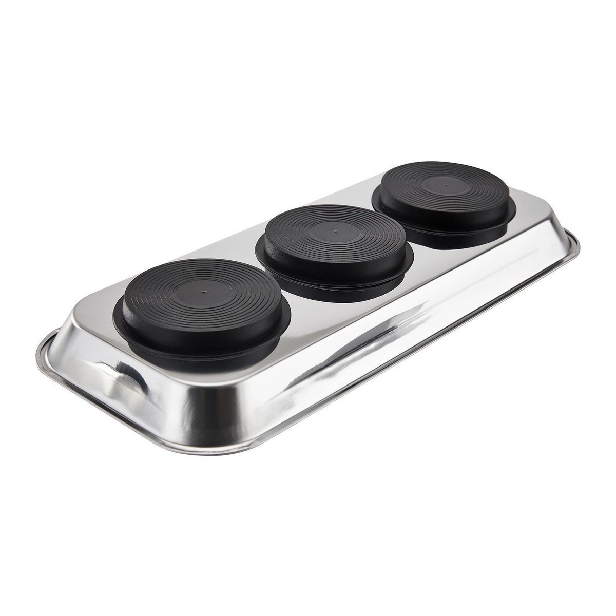 14-1/8 in. x 6-1/4 in. Magnetic Stainless Steel Parts Tray V327