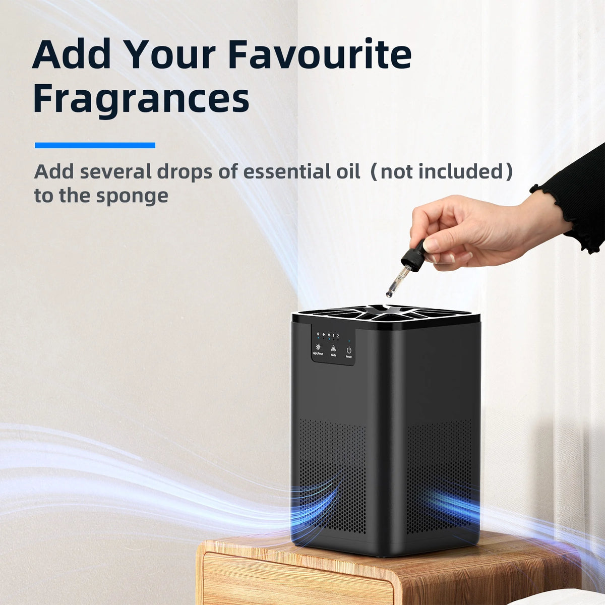 Black HEPA Air Purifier A92283