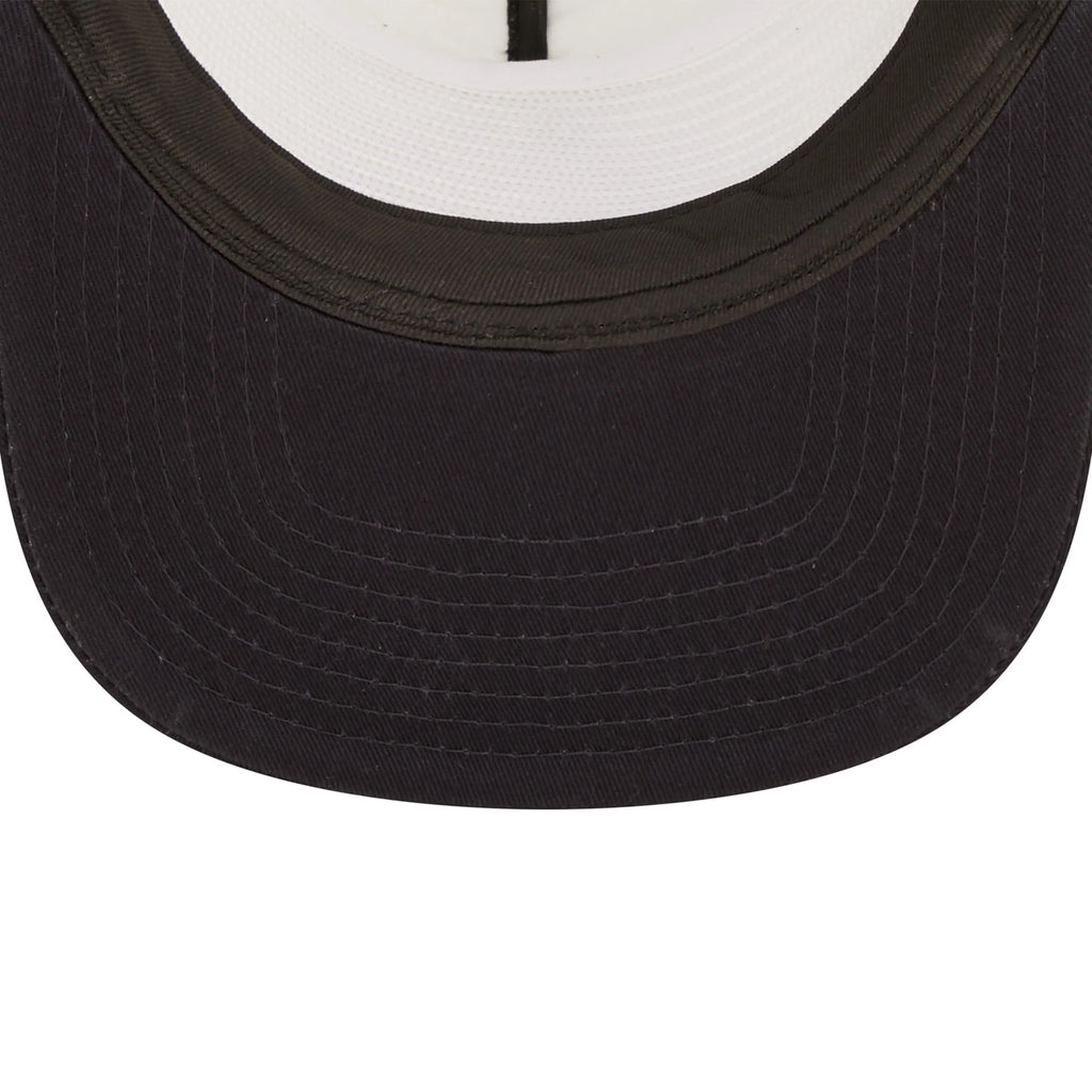 Men's White/Navy Snapback Hat Q434456