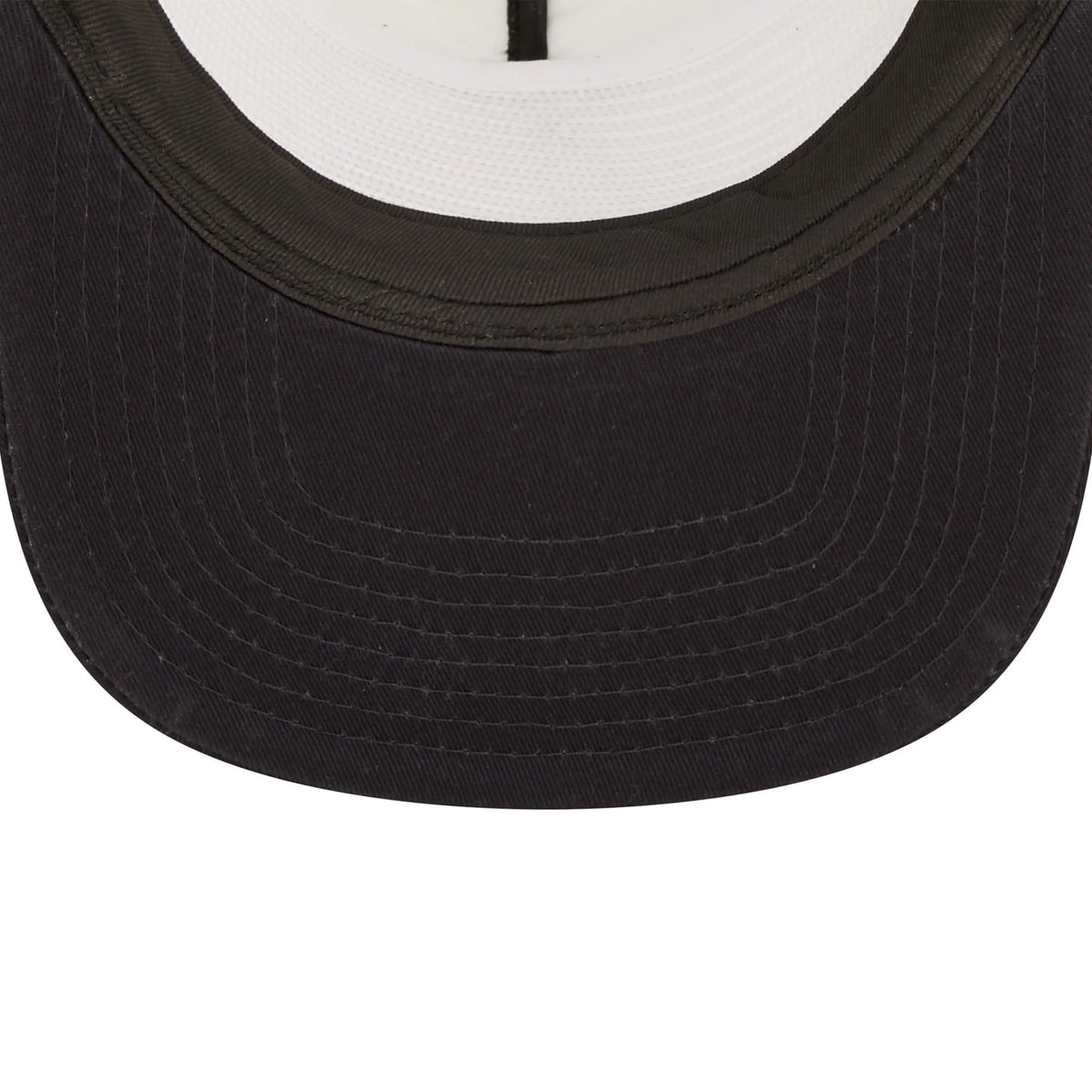 Men's White/Navy Snapback Hat Q434456