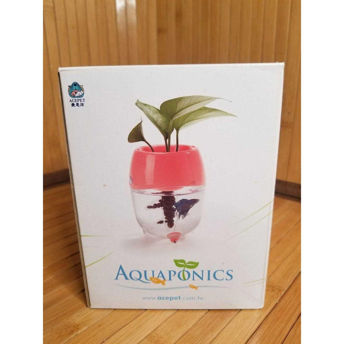 Aquaponic Fish Tank Aquarium with Water Garden Planter Top Lid Y156321