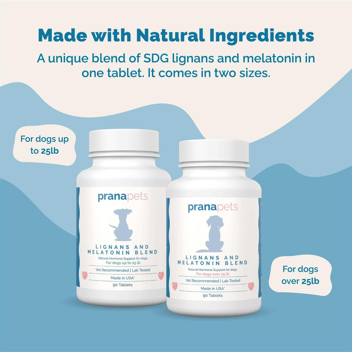 Lignans & Melatonin Blend Medicine for Dogs M130492