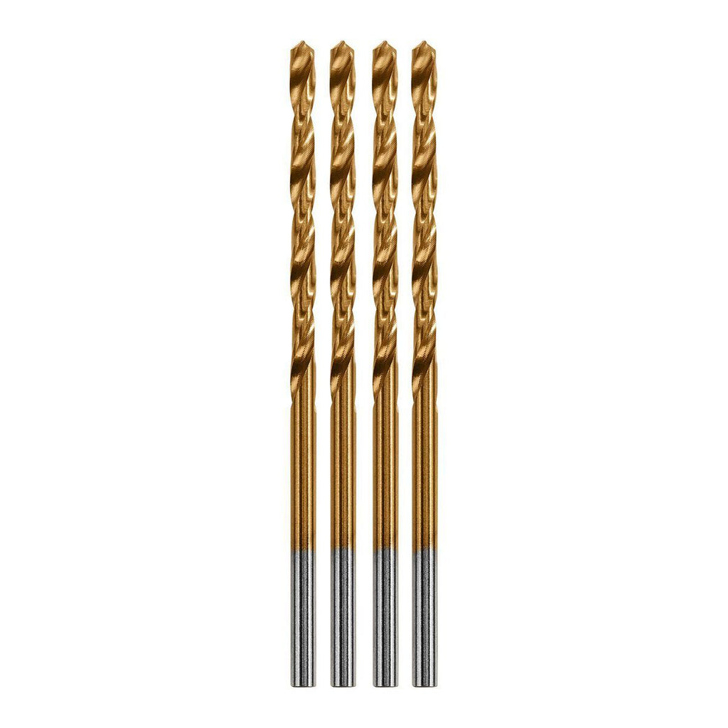 3/32 in. Titanium Drill Bit Set, 4 Piece K493883