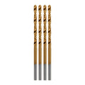 3/32 in. Titanium Drill Bit Set, 4 Piece K493883