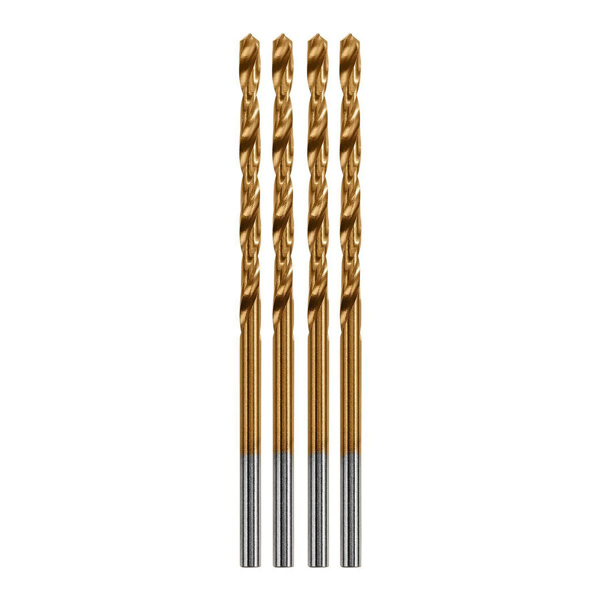 3/32 in. Titanium Drill Bit Set, 4 Piece K493883