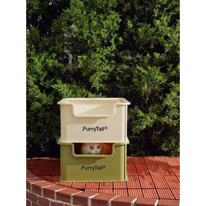 XL Cat Litter Box With Scoop Z5393