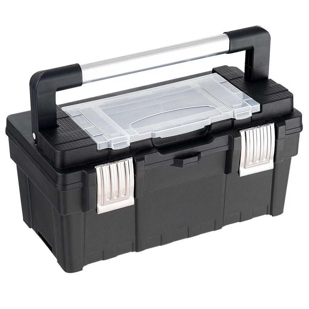 2-in-1 Rolling Tool Box Set Black B632