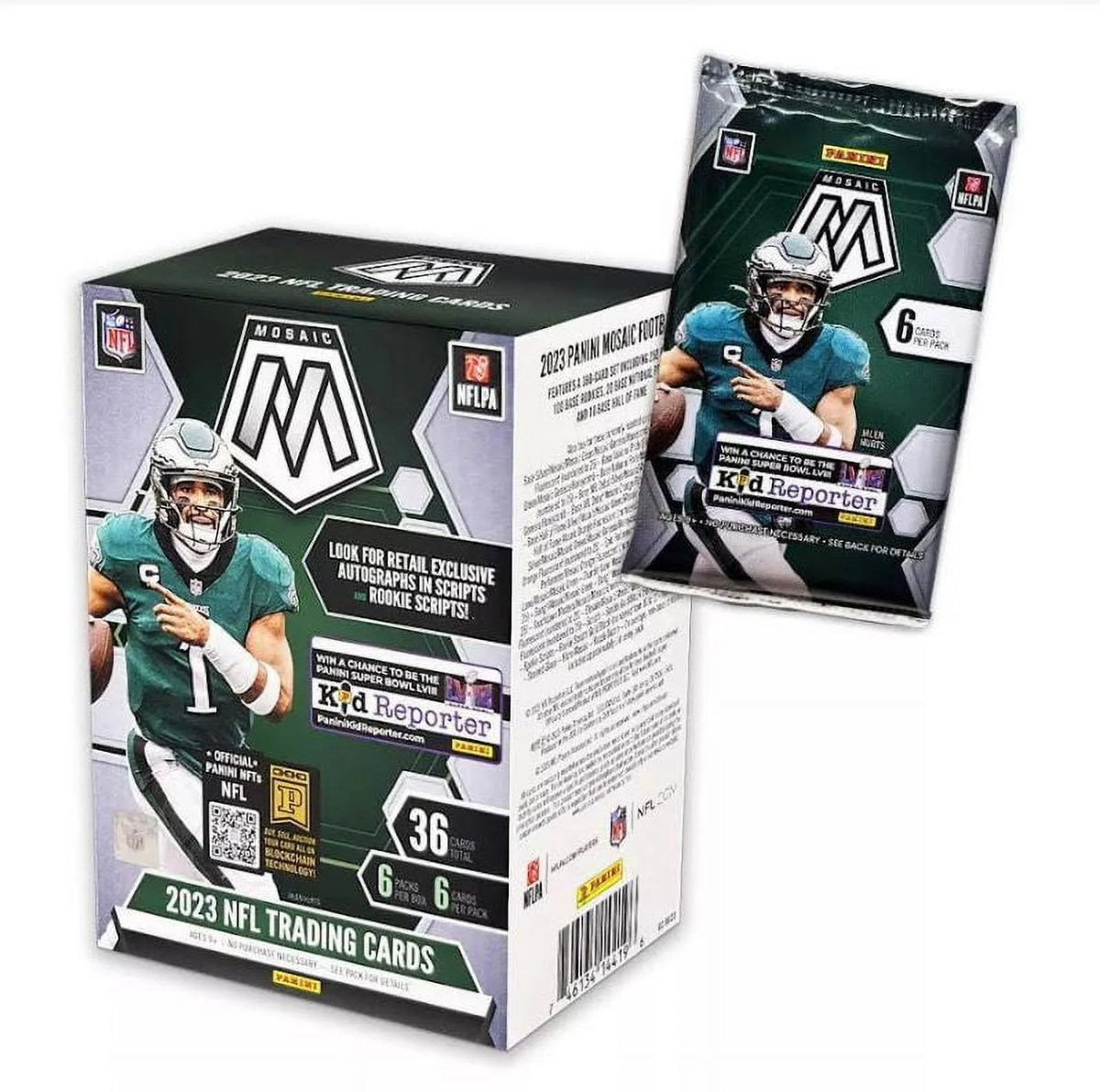 Football Trading Card Blaster Box B957