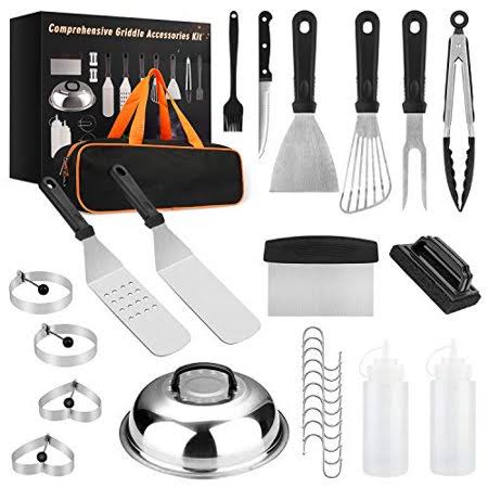 28 Pcs Griddle Grill Tools Set Y6993