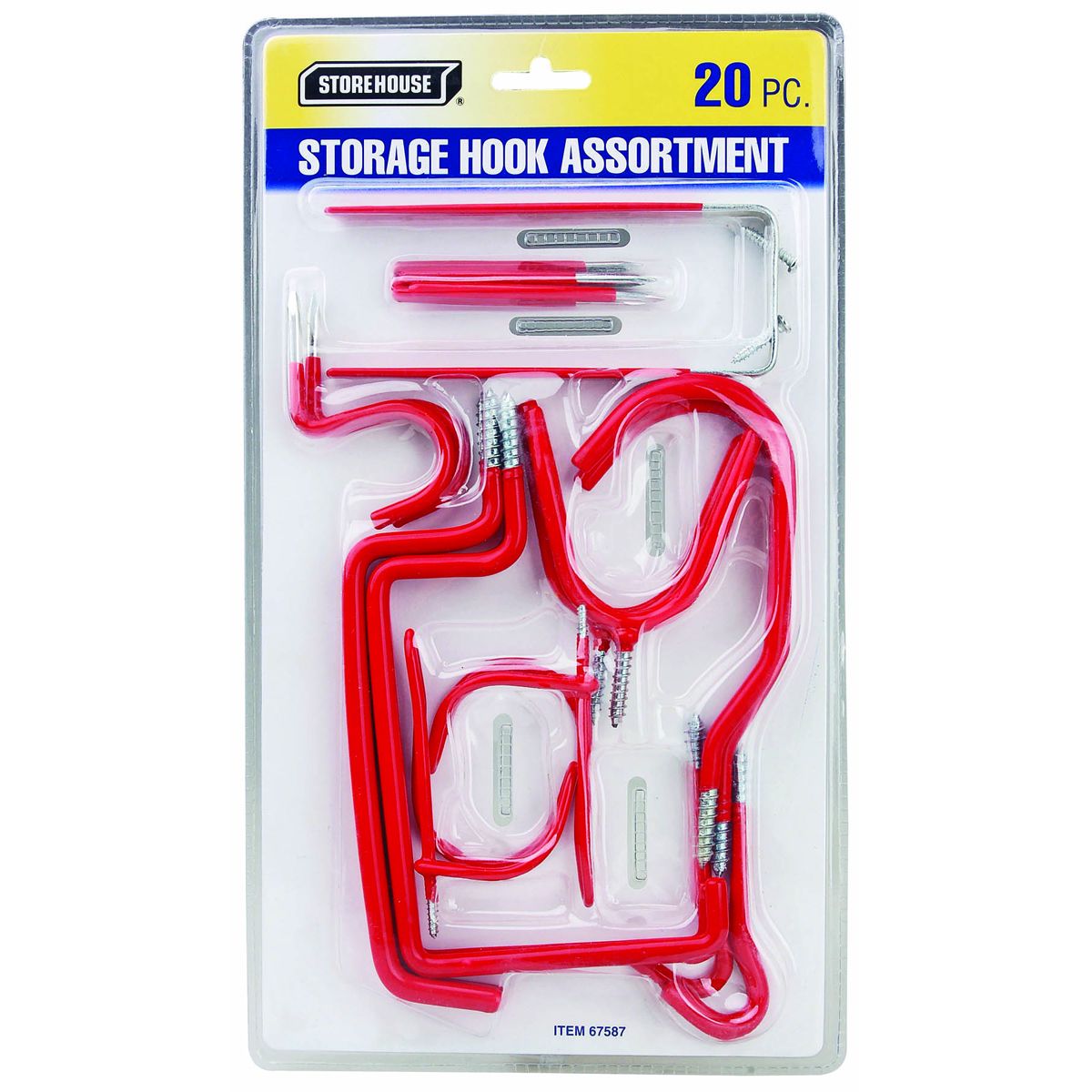 20 Piece Storage Hook Set X552