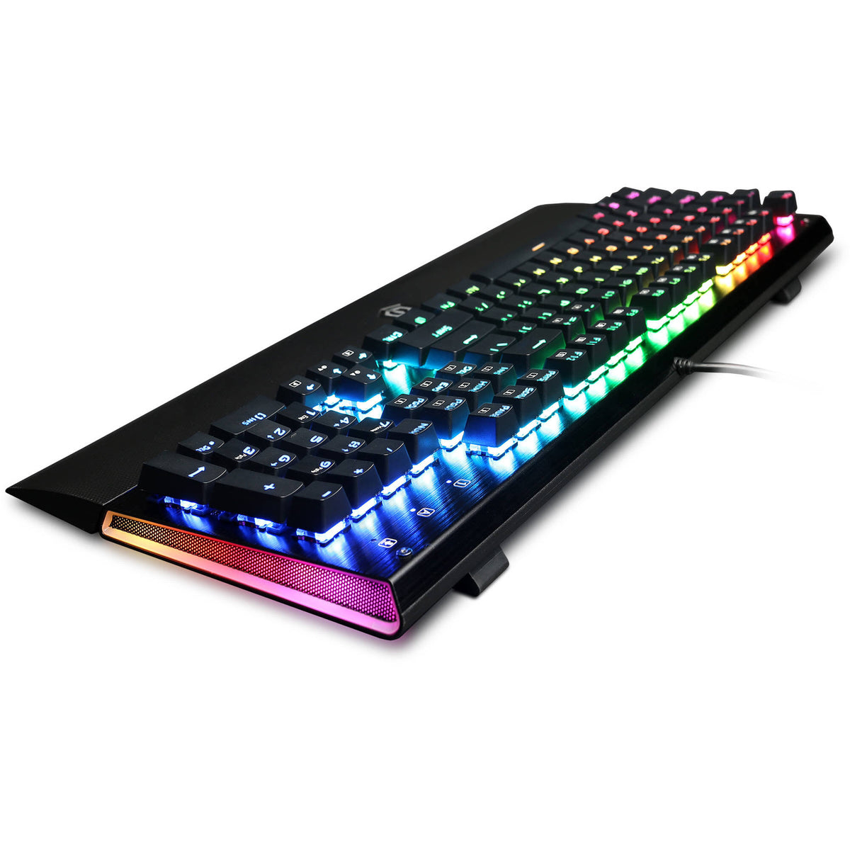 RGB Gaming Keyboard with Brown Mechanical Switches F554634