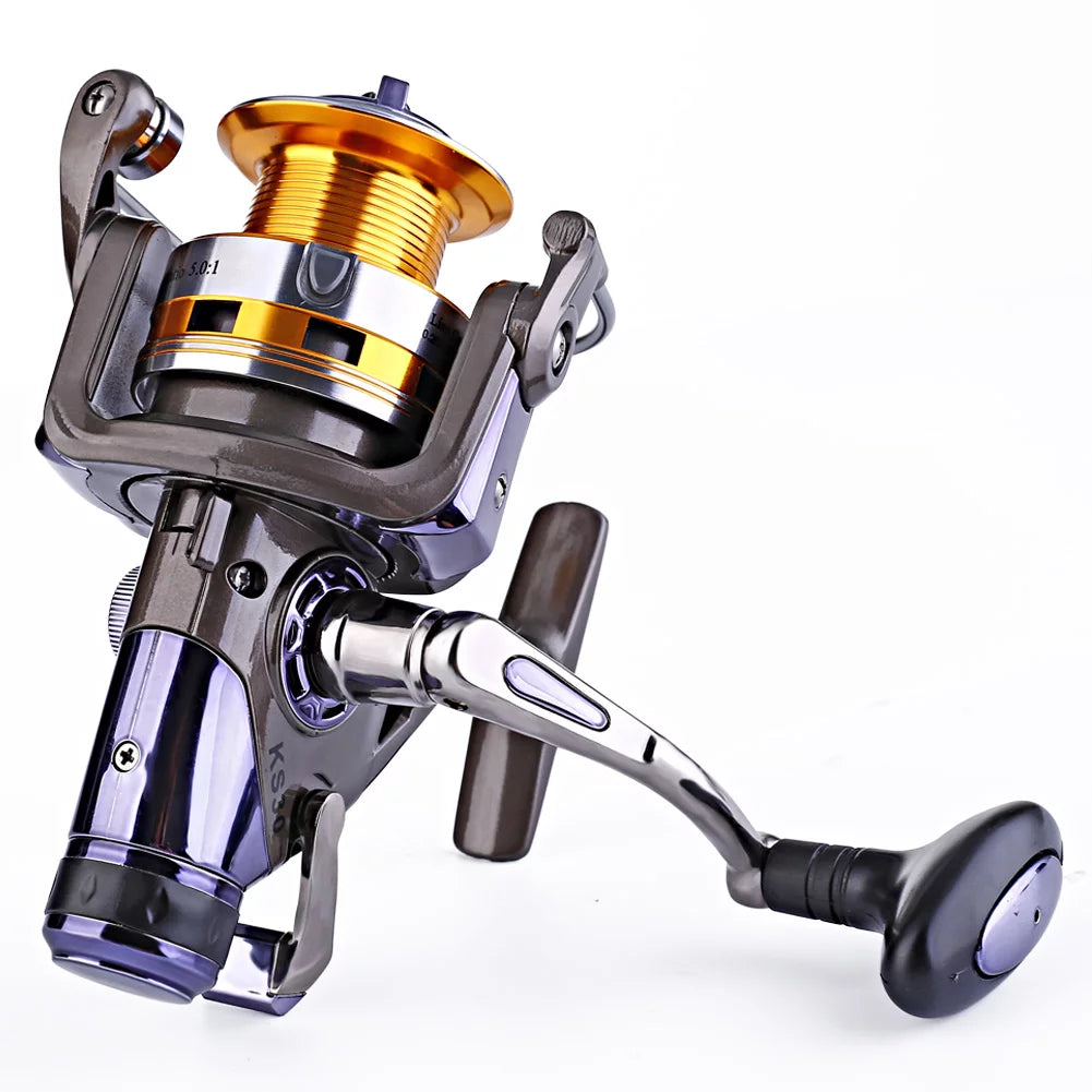 Carp Fishing Reel 9+1 Stainless Steel BB Bait Feeder Spinning Reel A85634