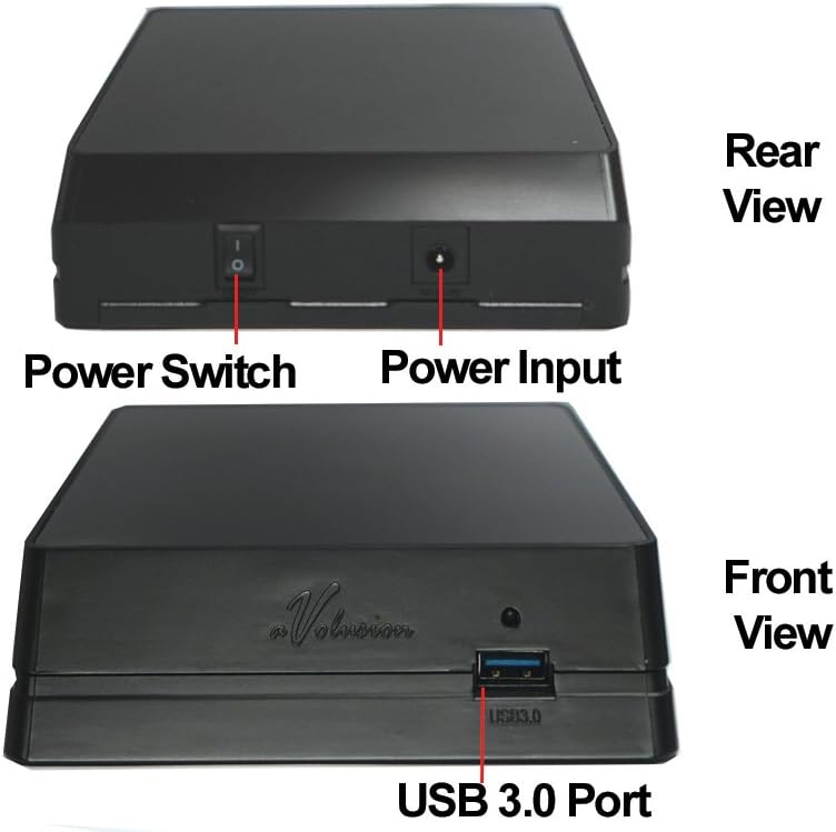 3TB 7200RPM USB 3.0 External Gaming Hard Drive B509