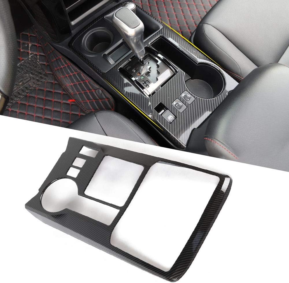 Gear Shifter Panel Trim ABS Carbon Fiber Pattern S1691