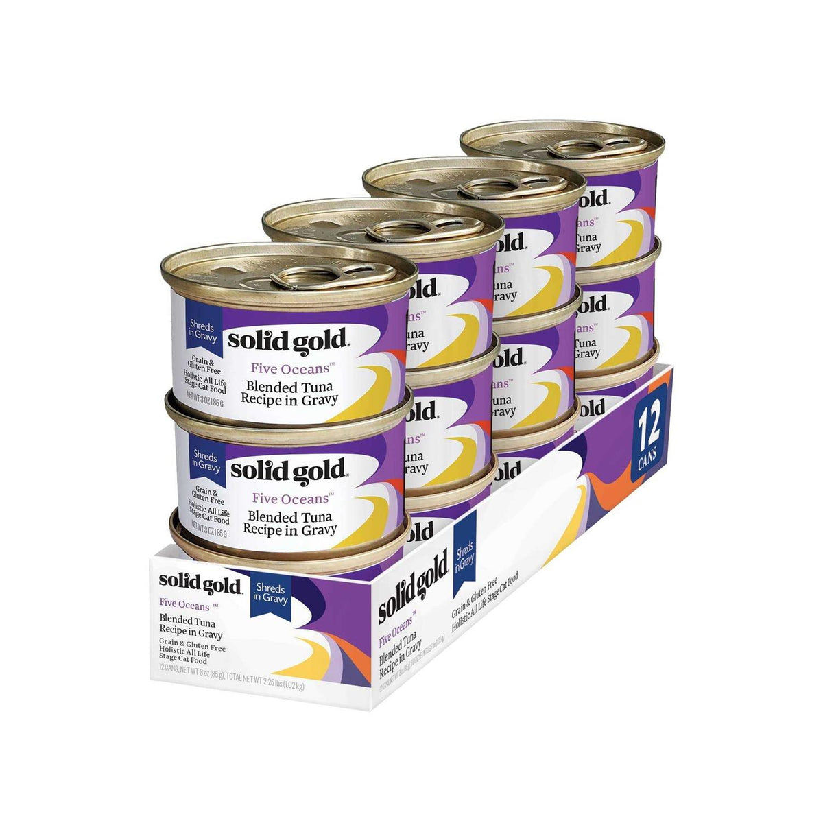 Solid Gold Canned Cat Food Tuna Recipe in Gravy L444696