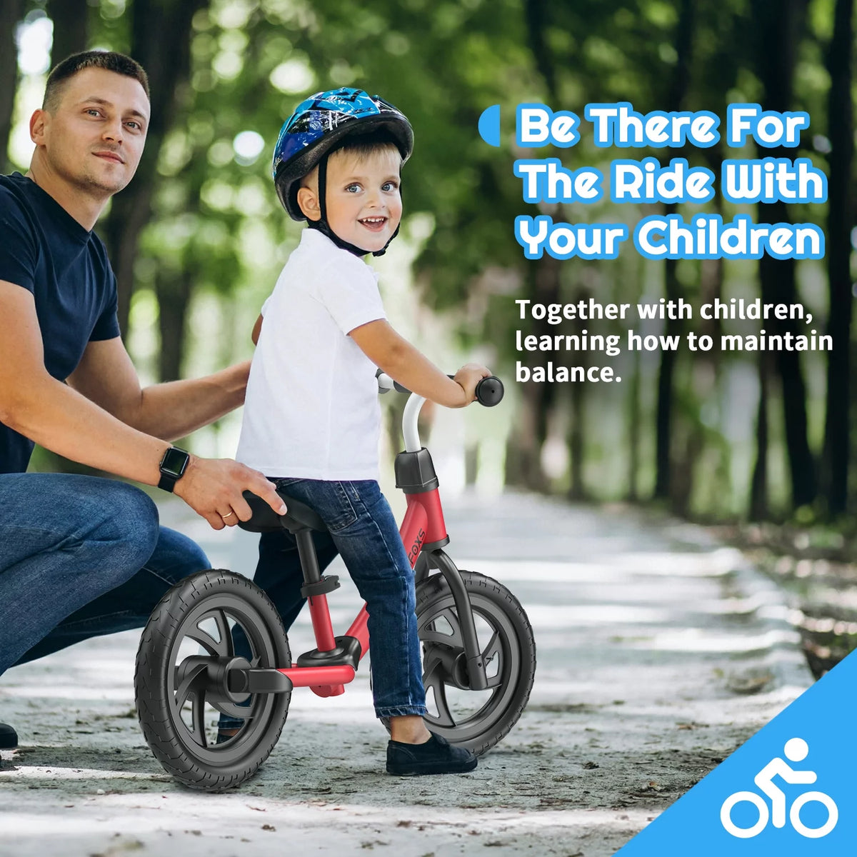 Toddler Balance Bike with Adjustable Seat Height V265