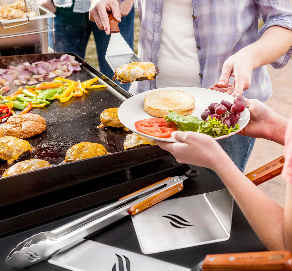 Stainless Steel 6-Piece Spatula Griddle Set Z3593