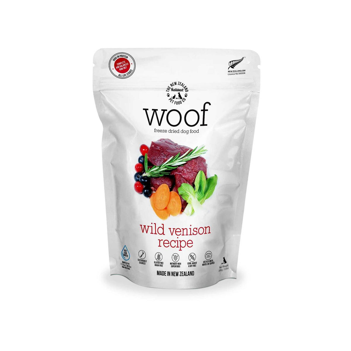 Freeze-Dried Wild Venison Pet Food K66807