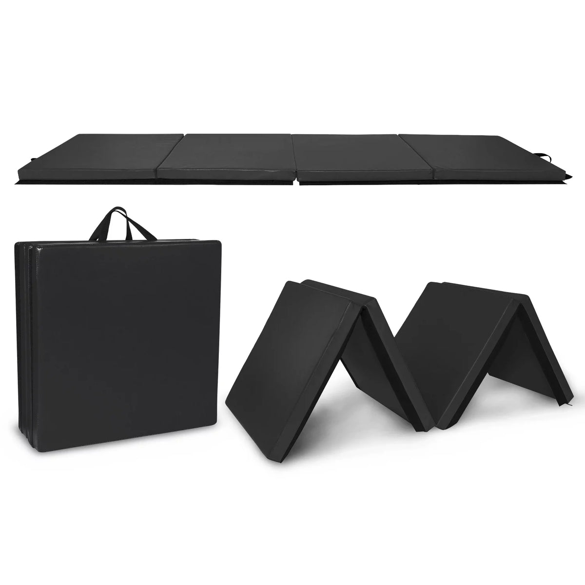 8' x 2ft x 2in Folding Gymnastics Aerobics Mat C401890