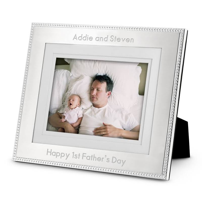 Silver Beaded 8 x 10 Frame J737