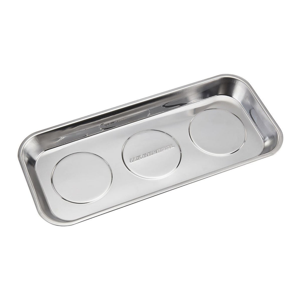 14-1/8 in. x 6-1/4 in. Magnetic Stainless Steel Parts Tray V327