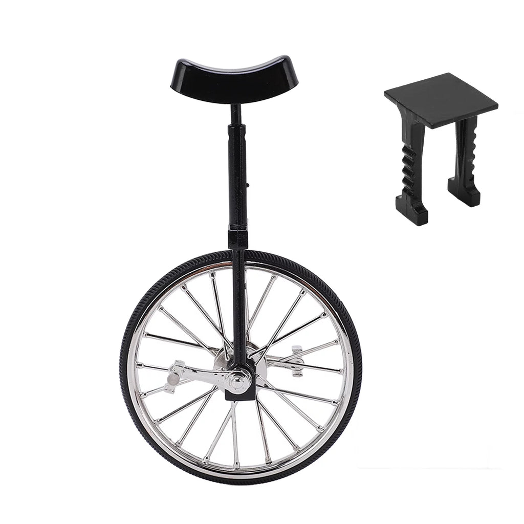 Mini Metal Unicycle Ornament W9126