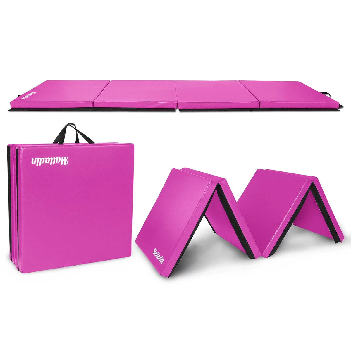 8' x 2ft x 2in Folding Gymnastics Aerobics Mat C401890