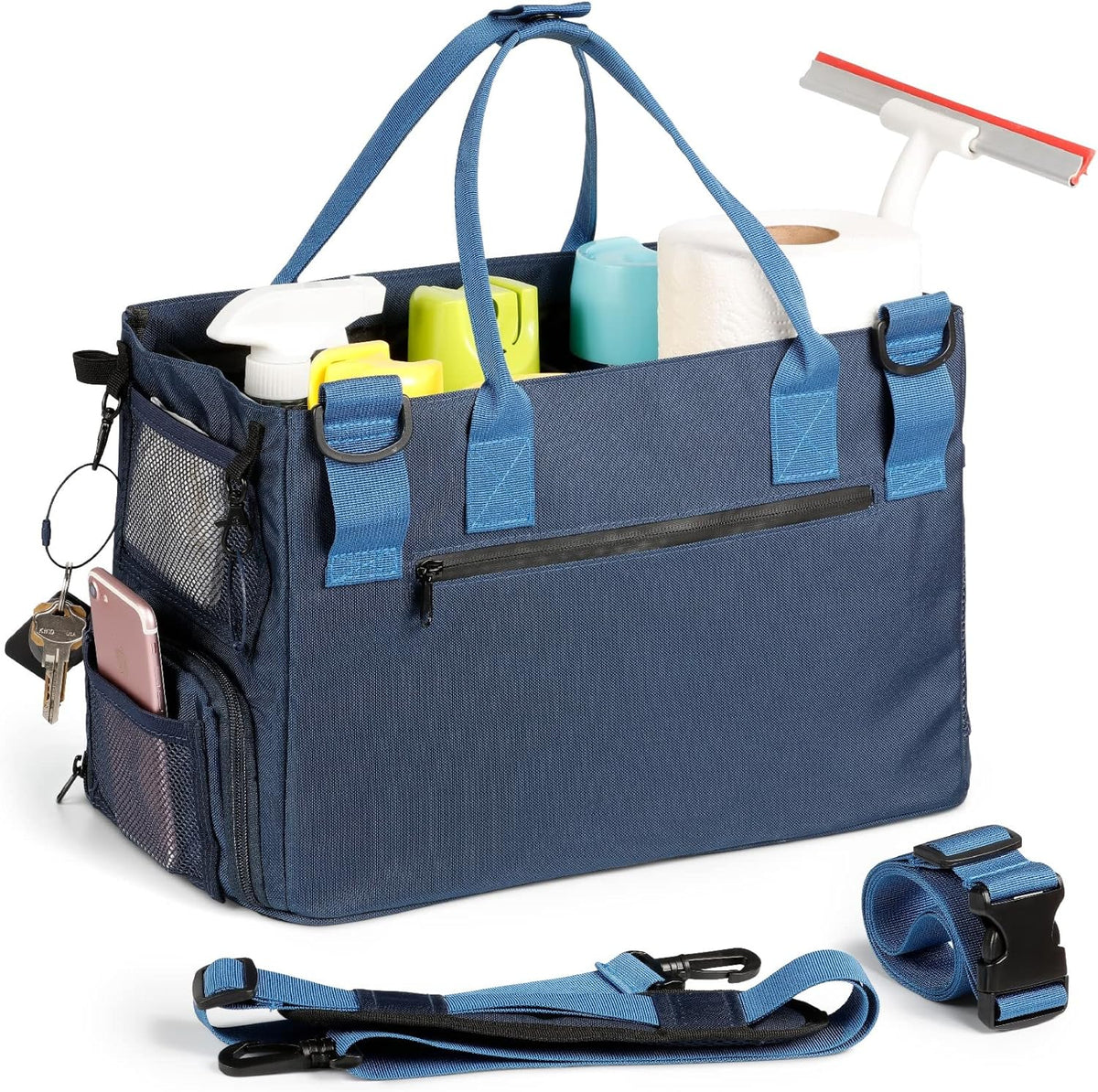 Large Cleaning Caddy Bag with Shoulder Strap N2812