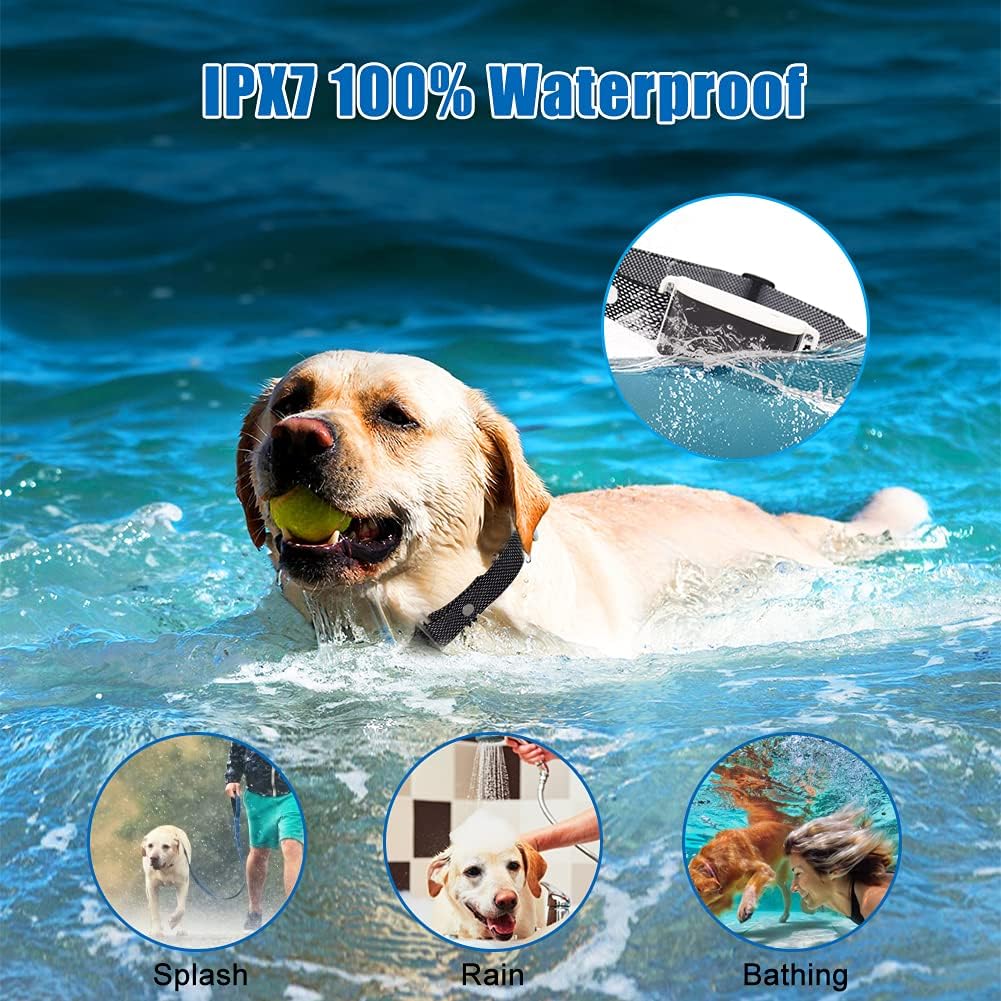 IPX7 Waterproof Rechargeable Dog Training Collar P1862